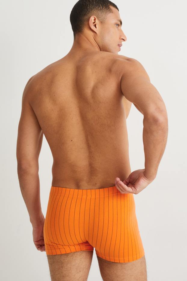 Men - Multipack of 3 - trunks - orange