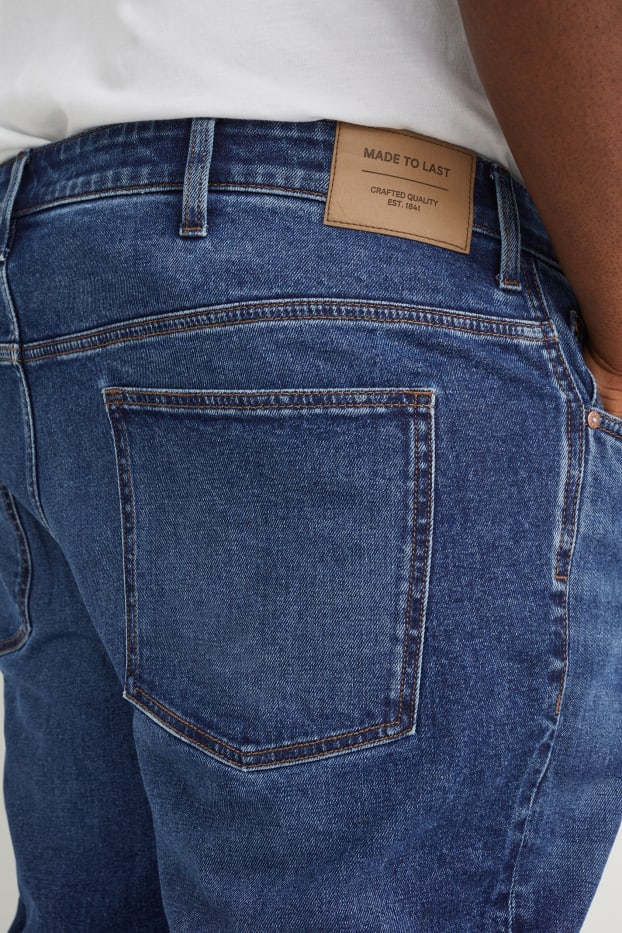 Pánské - Straight jeans - LYCRA® - džíny - modré