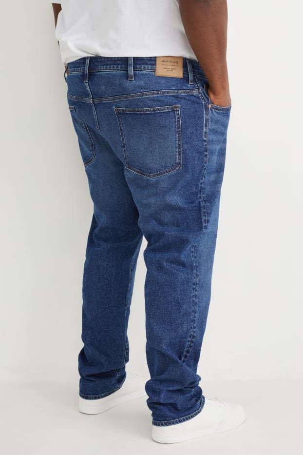 Pánské - Straight jeans - LYCRA® - džíny - modré