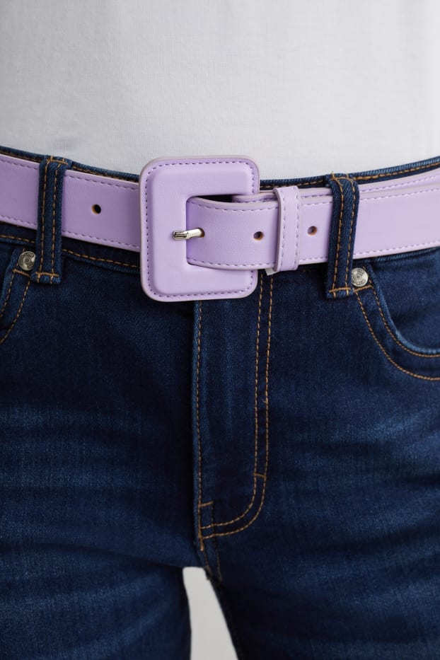 Femmes - Ceinture - synthétique - lilas