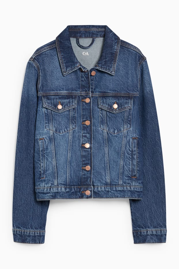 Damen - Jeansjacke - LYCRA® - jeansblau