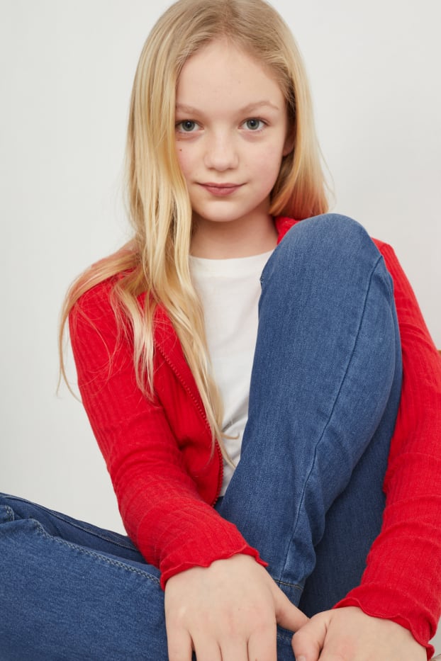 Enfants filles - Jegging - jean bleu