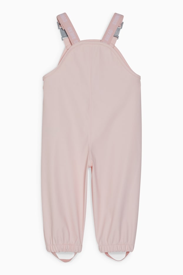 Bébés filles - Pantalon de pluie pour bébé - rose