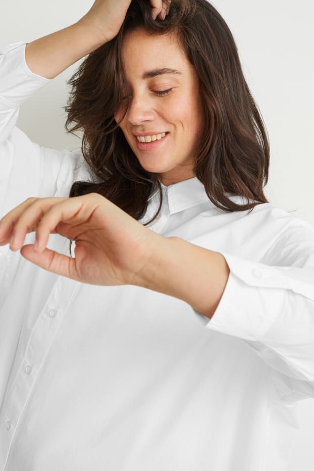Damen - Bluse - weiss