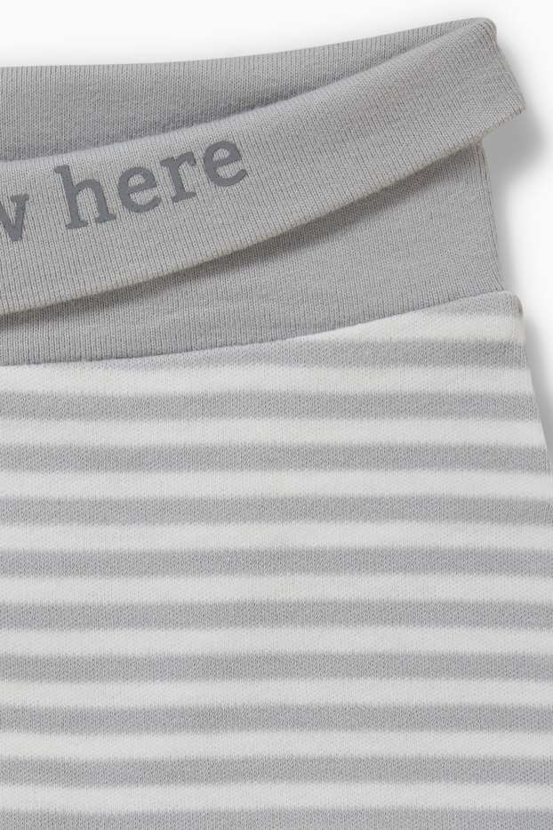 Bébés garçons - Ensemble pour nouveau-né - 2 pièces - blanc crème