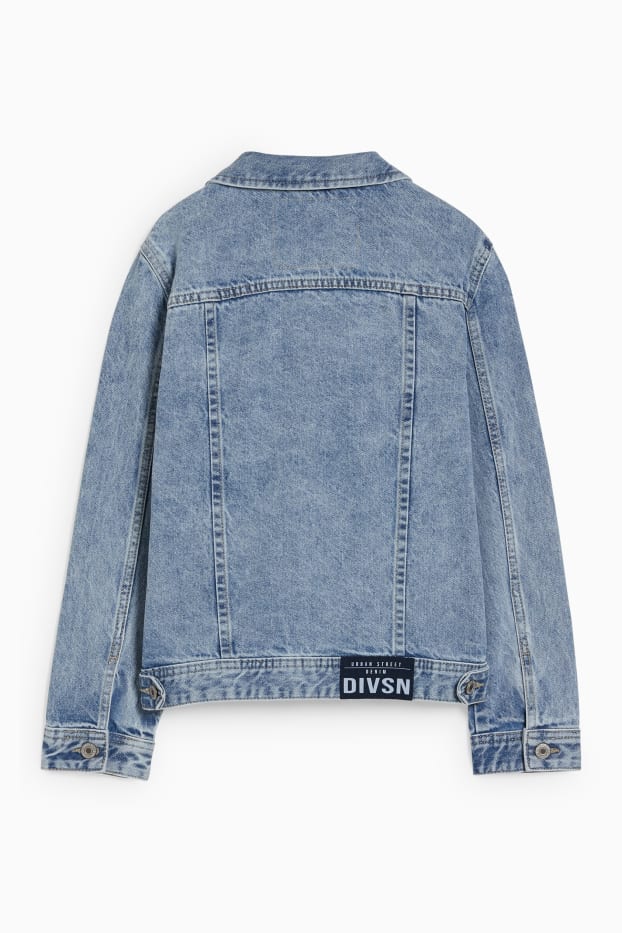 Copii - Băieți - Jachetă din denim - denim-albastru deschis