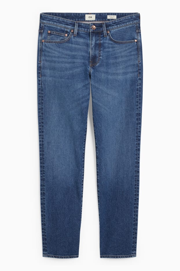 Home - Straight jeans - LYCRA® - texà blau