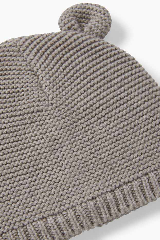 Bébés garçons - Bonnet pour bébé - beige clair