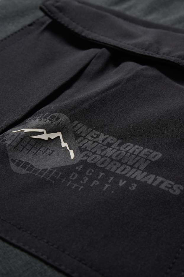 Heren - Joggingbroek - donkergrijs