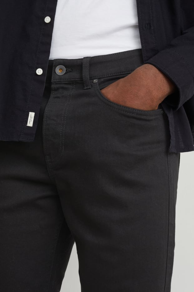 Uomo - Straight jeans - LYCRA® - nero