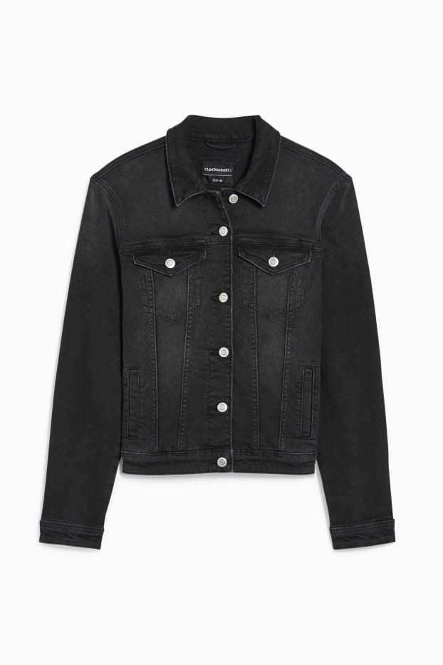 Damen - CLOCKHOUSE - Jeansjacke - schwarz
