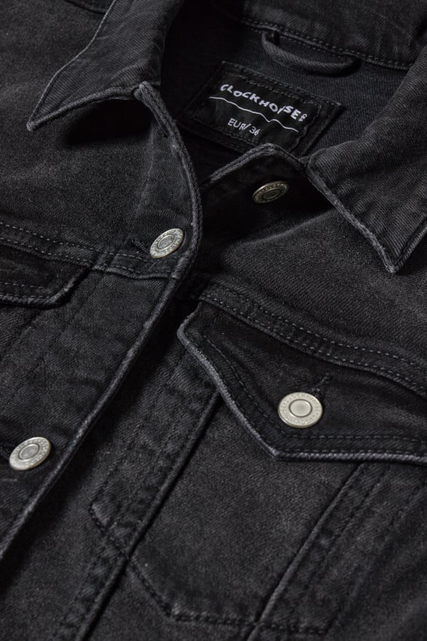 Damen - CLOCKHOUSE - Jeansjacke - schwarz