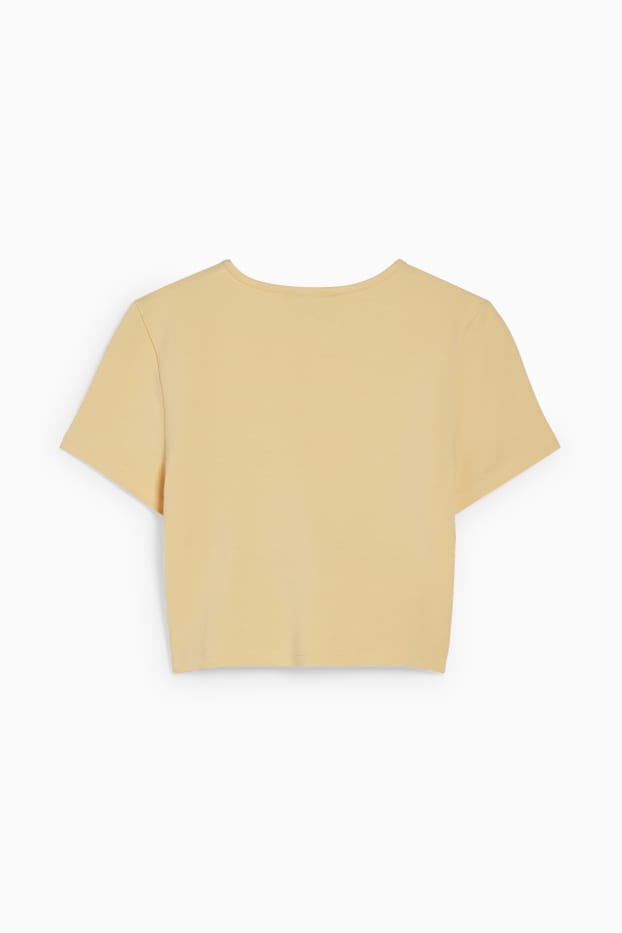 Women - Cropped T-shirt - orange