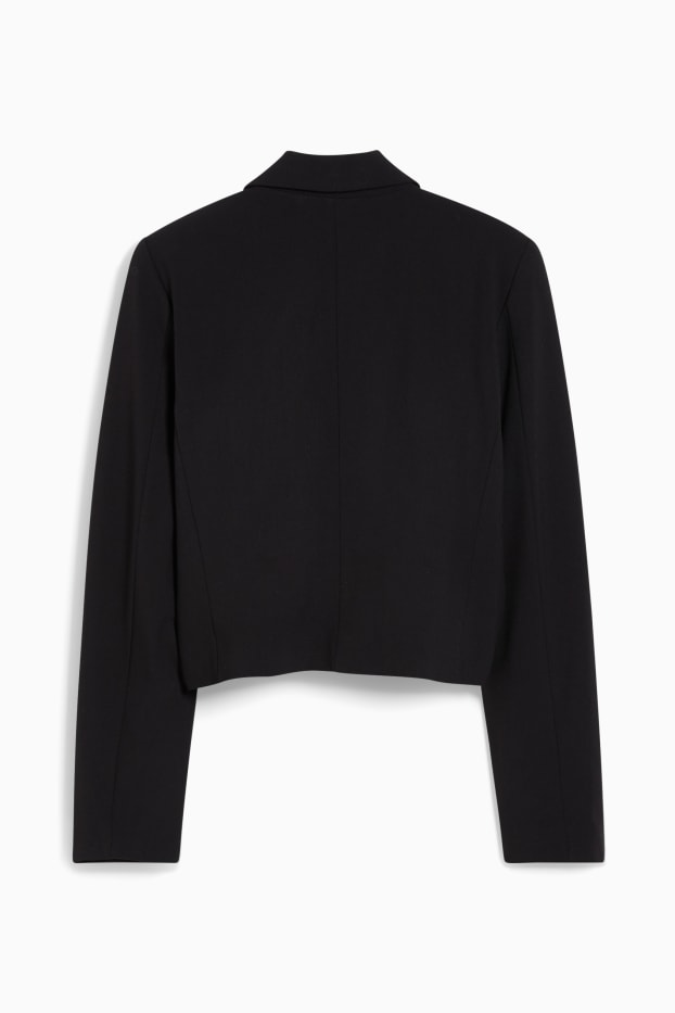 Damen - Blazer - Regular Fit - schwarz