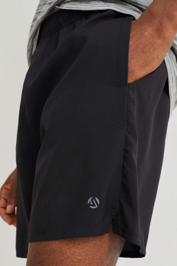 Home - Pantalons curts tècnics  - negre