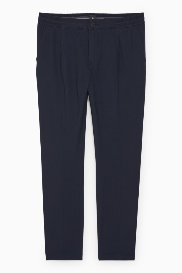 Heren - Chino - tapered fit - Flex - donkerblauw