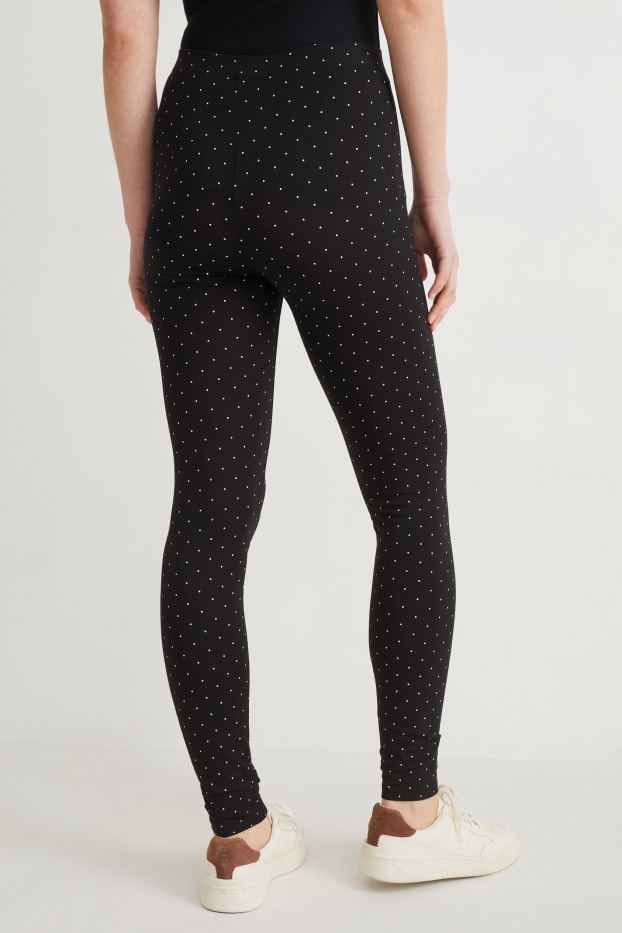 Femmes - Lot de 2 - leggings - noir
