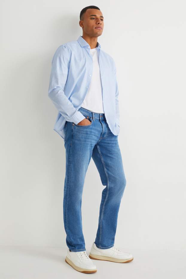 Hommes - Slim jean - flex jog denim - jean bleu