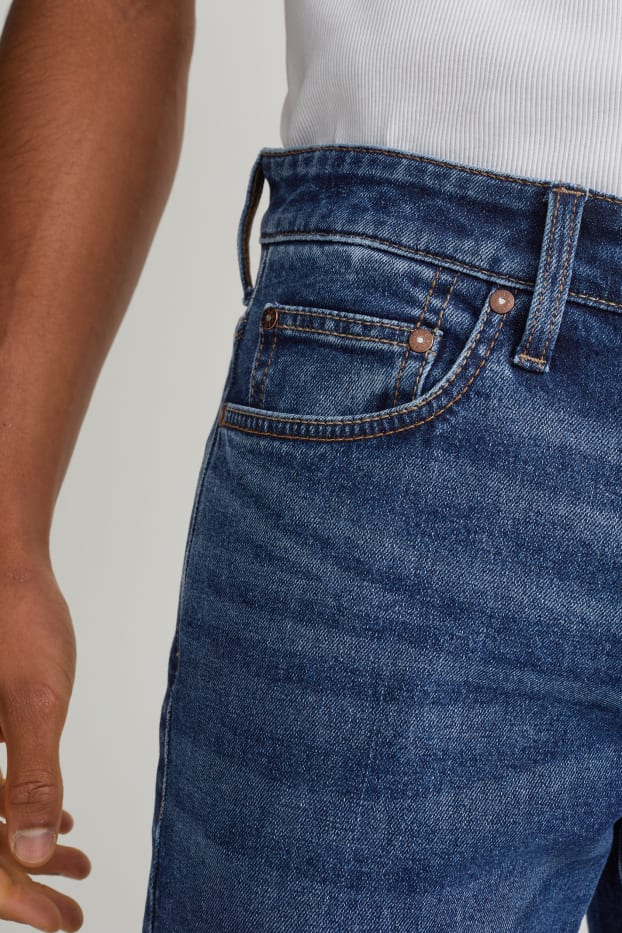 Hommes - Slim jean - LYCRA® - jean bleu