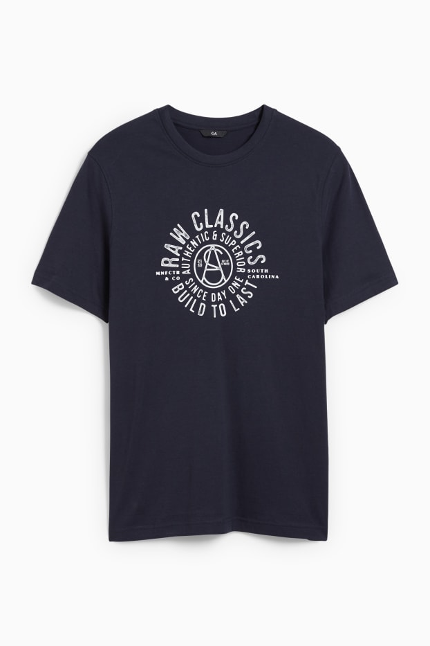 Bărbați - Tricou - albastru închis