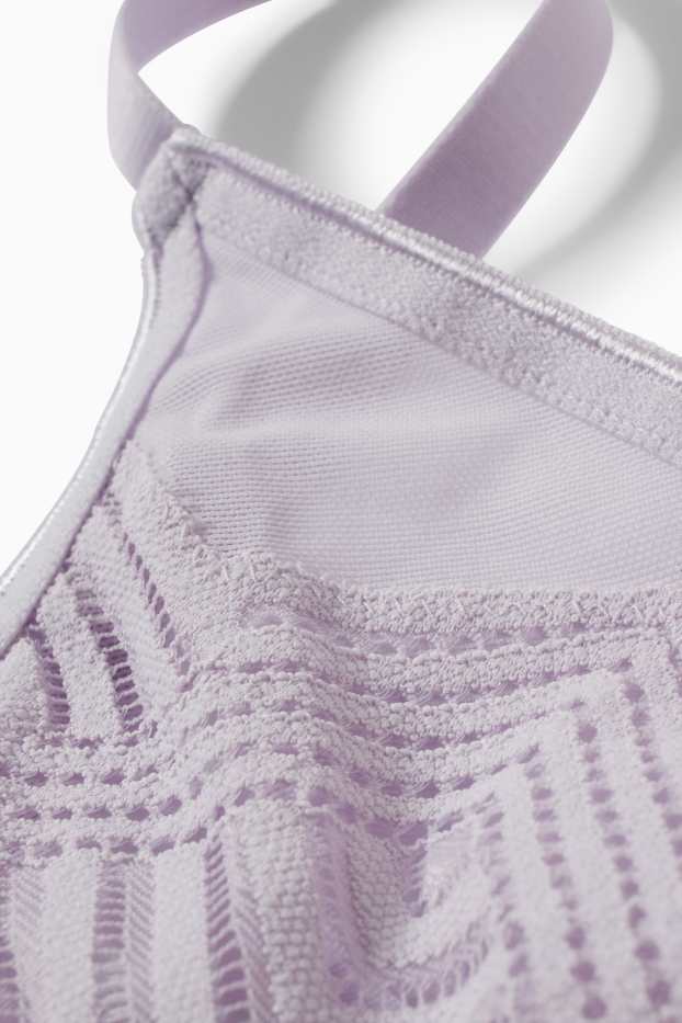 Femei - Bralette - violet deschis