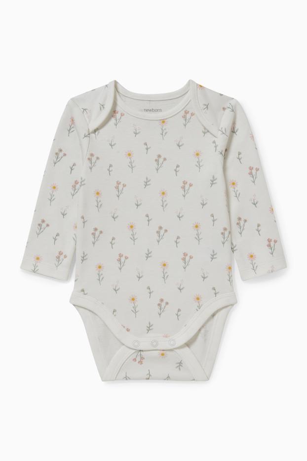 Baby Mädchen - Strampler-Set - 2 teilig - rosa