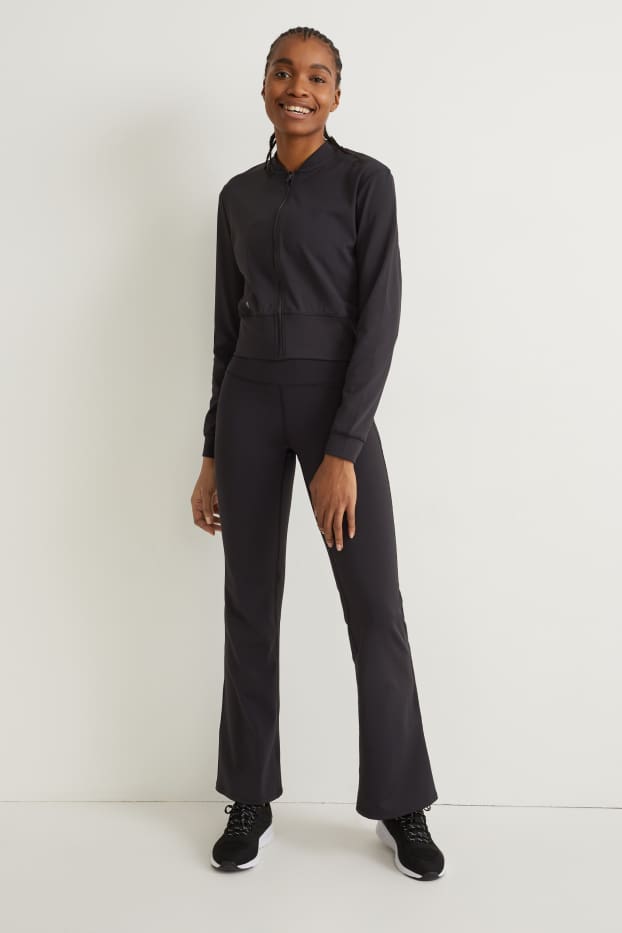 Women - Active leggings - recycled - black