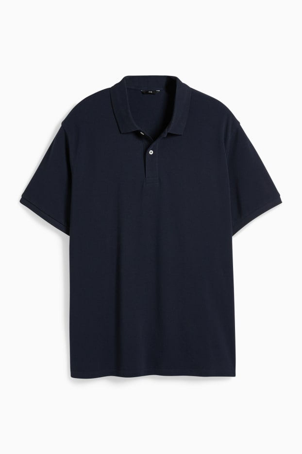 Herren - Poloshirt - dunkelblau
