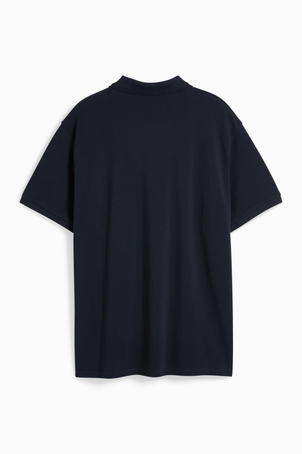 Herren - Poloshirt - dunkelblau