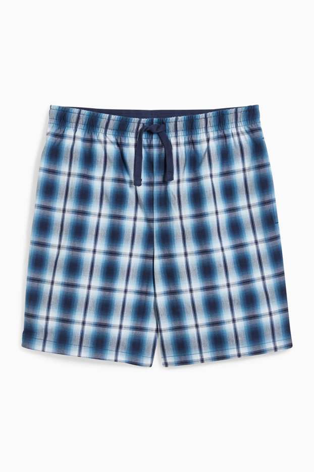Men - Short pyjamas - light gray-melange