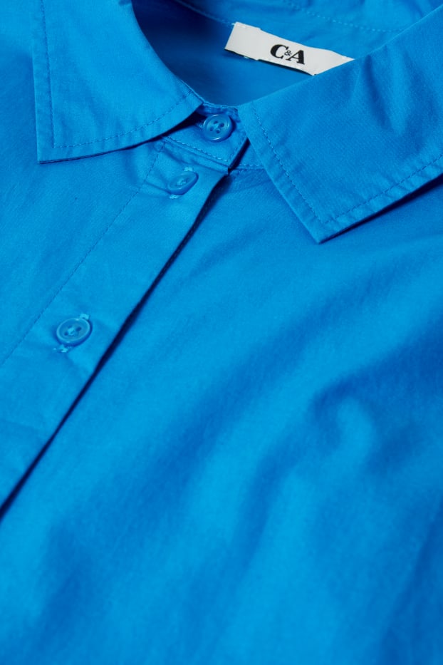 Damen - Bluse - blau