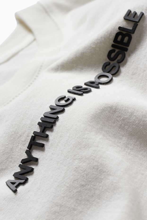 Femmes - T-shirt - blanc crème