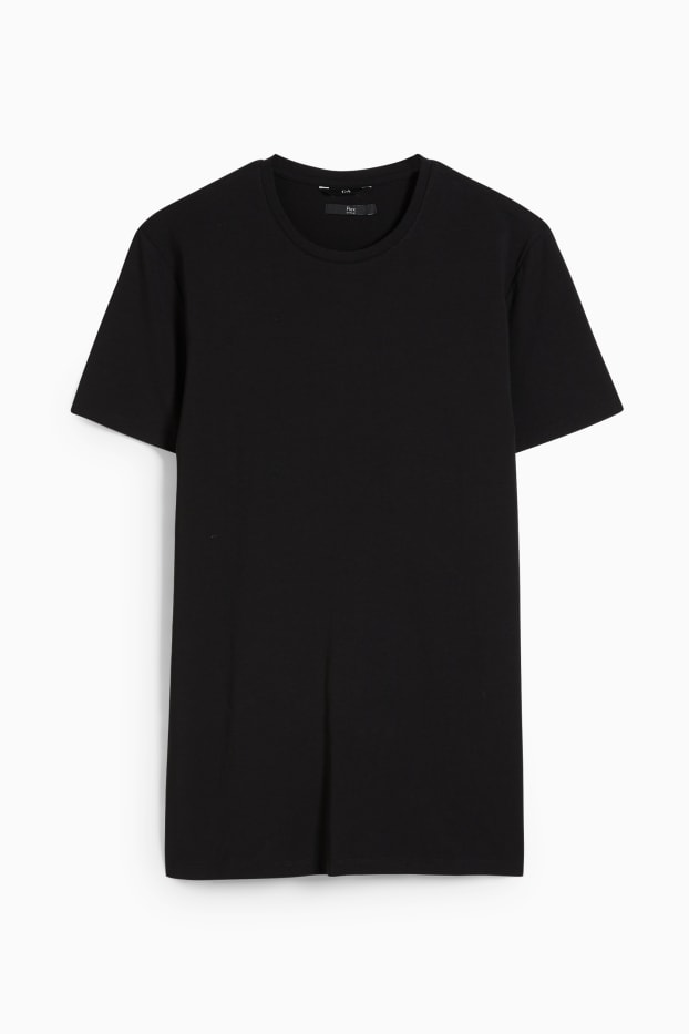 Herren - T-Shirt - Flex - schwarz