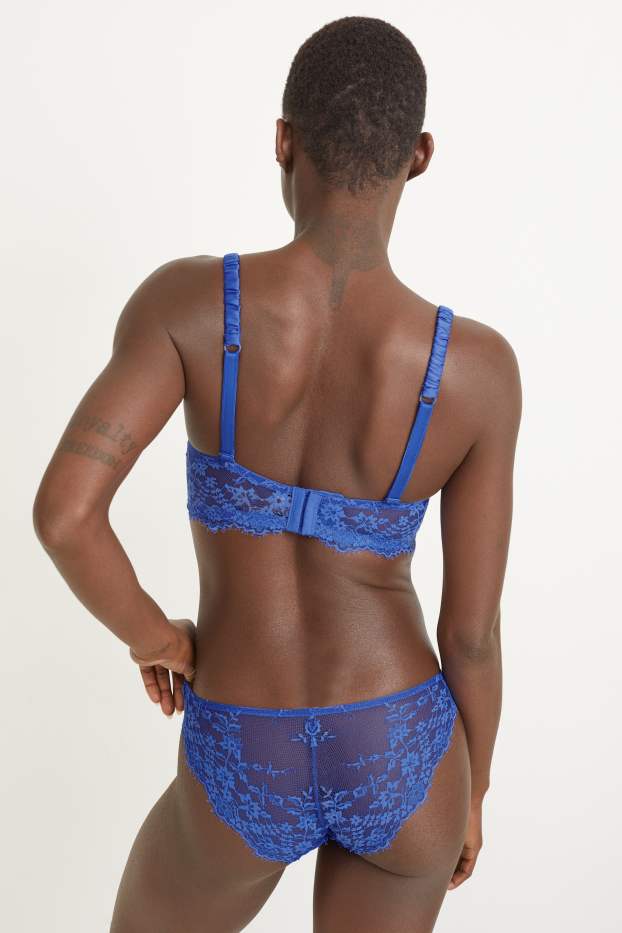 Femmes - Soutien-gorge avec armatures - bleu