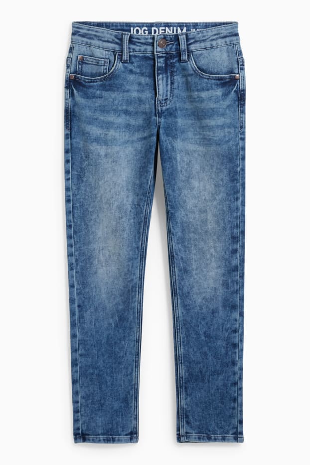 Copii - Băieți - Slim jeans - jog denim - denim-albastru