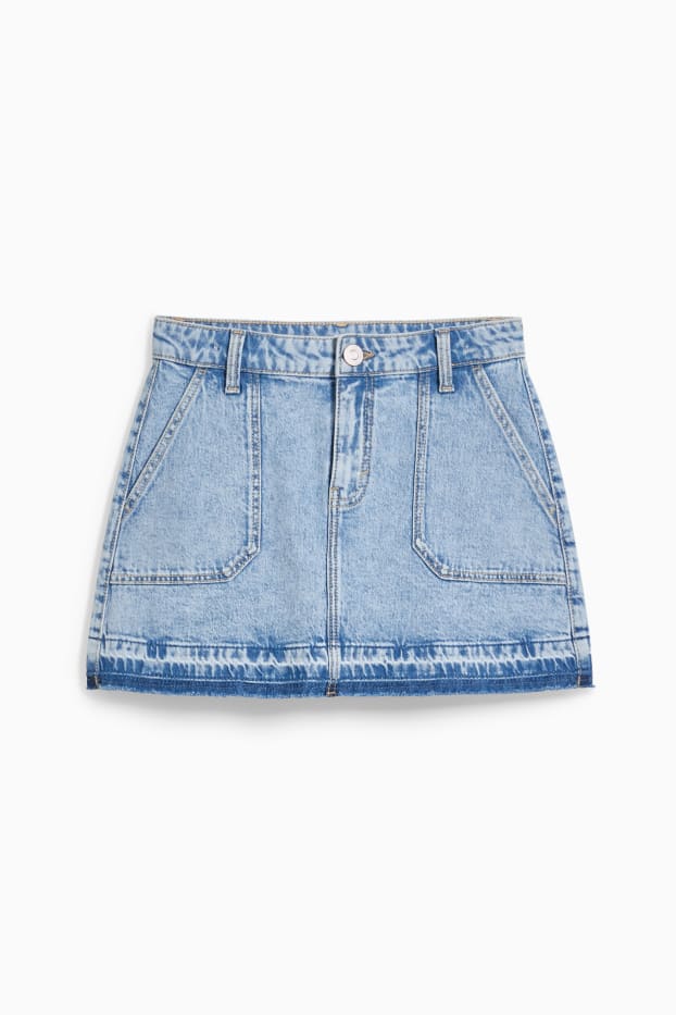 Bambine - Gonna di jeans - jeans azzurro
