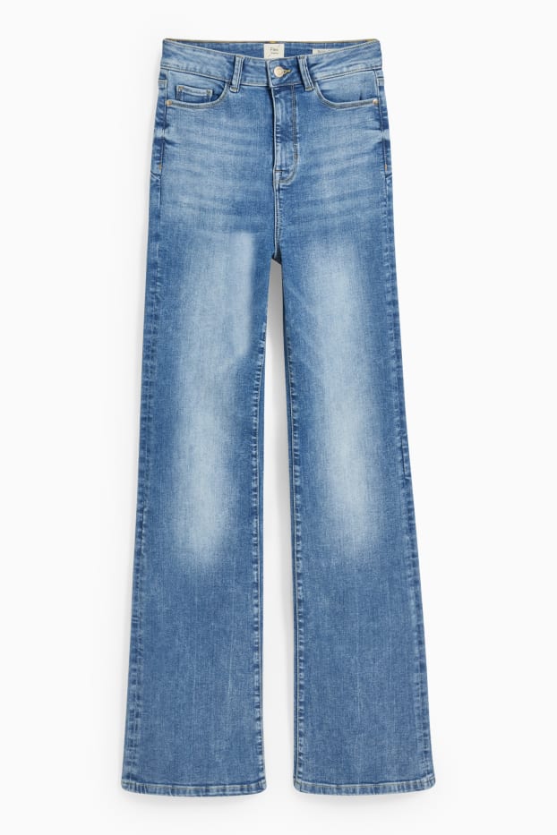 Dona - Flared jeans - high waist - shaping jeans - Flex - LYCRA® - texà blau
