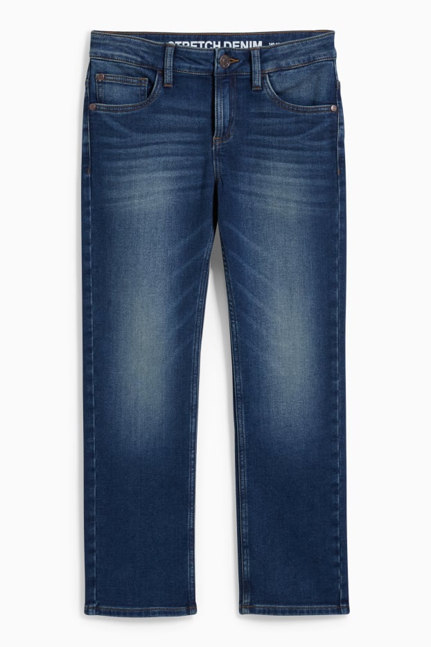 Kinder Jungen - Straight Jeans - dunkeljeansblau