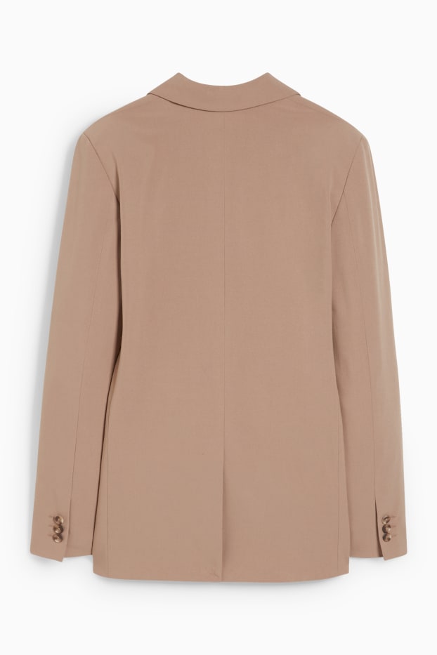 Dames - Oversized blazer - beige