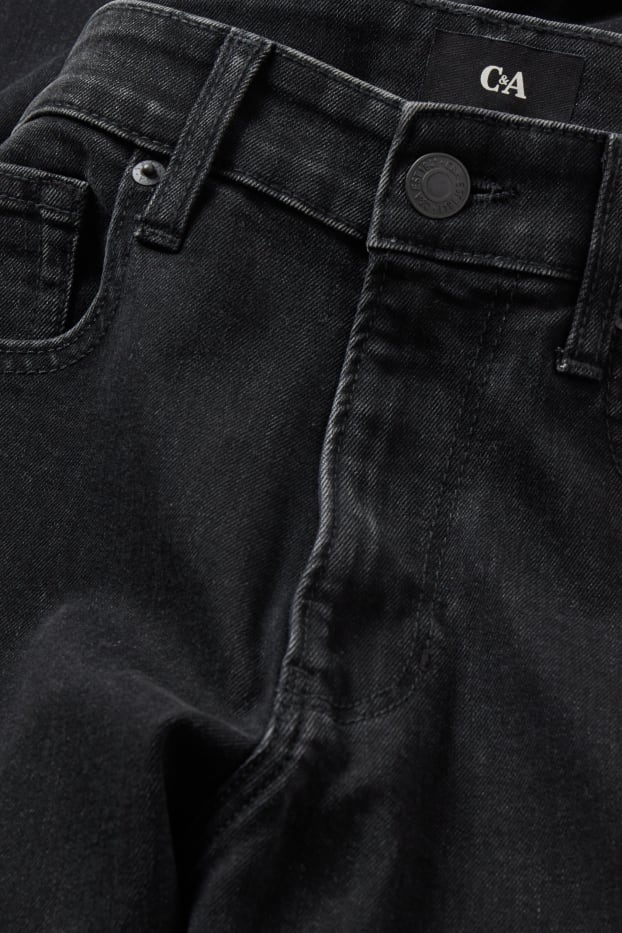 Herren - Straight Jeans - LYCRA® - schwarz