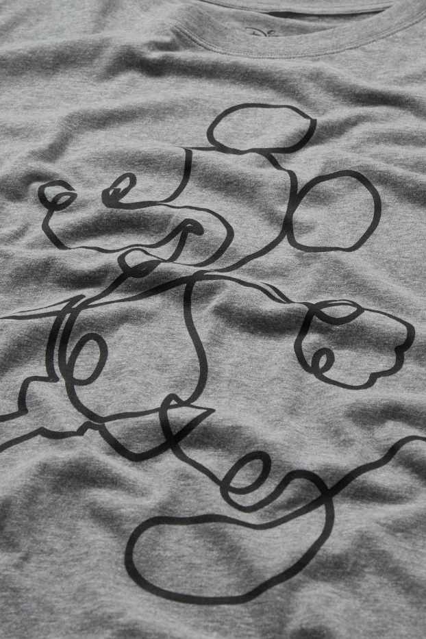 Women - Nightshirt - Mickey Mouse - gray-melange