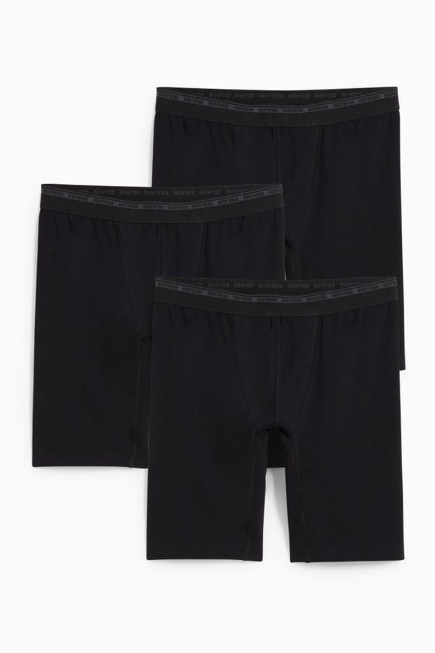 Men - Multipack of 3 - trunks - black