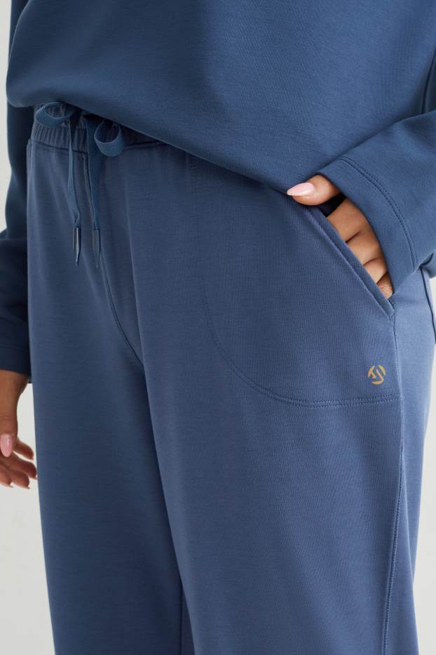 Damen - Funktionshose - Yoga - 4 Way Stretch - dunkelblau