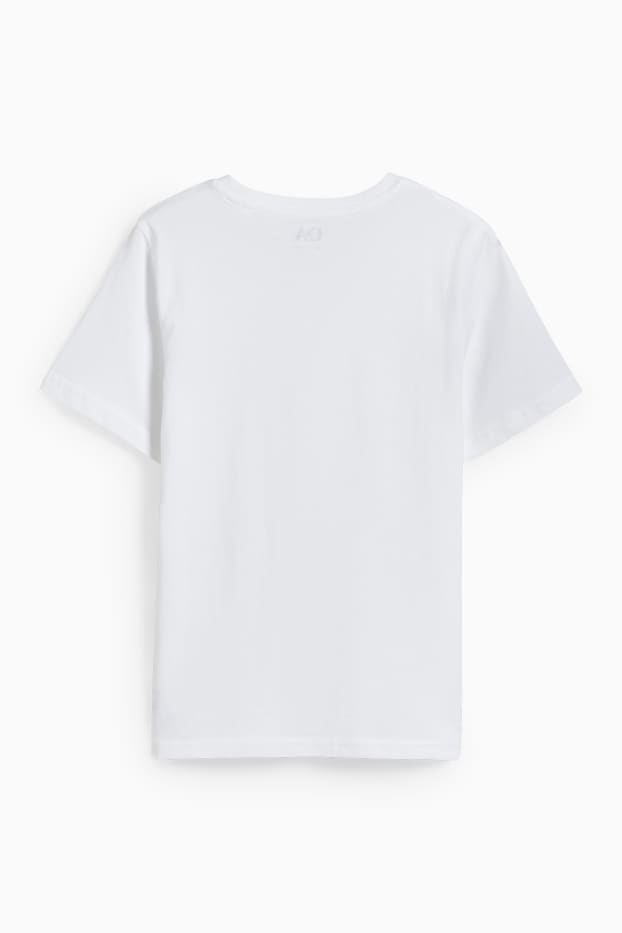 Children Boys - Short sleeve T-shirt - genderneutral - white