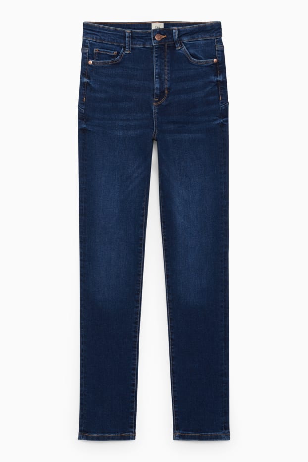 Donna - Slim jeans - vita alta - modellanti - LYCRA® - jeans blu