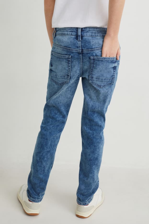 Copii - Băieți - Slim jeans - jog denim - denim-albastru