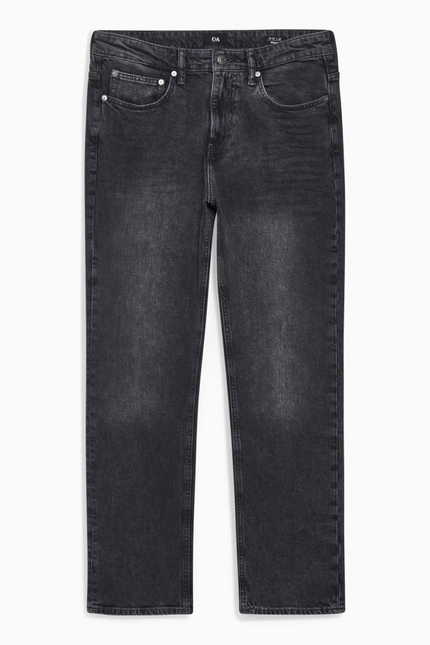 Herren - Regular Jeans - LYCRA® - dunkeljeansgrau