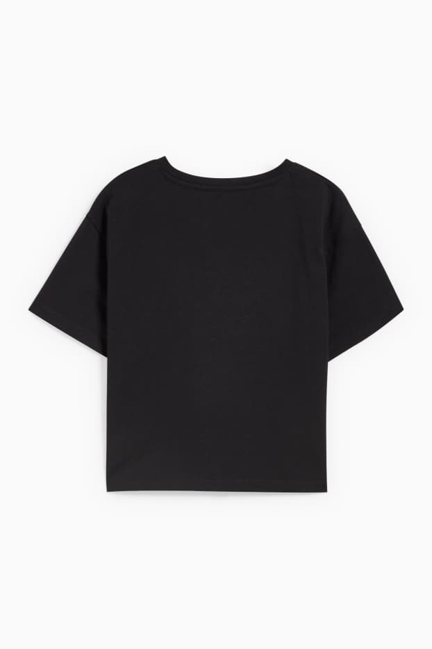 Kinderen: meisjes - T-shirt - zwart