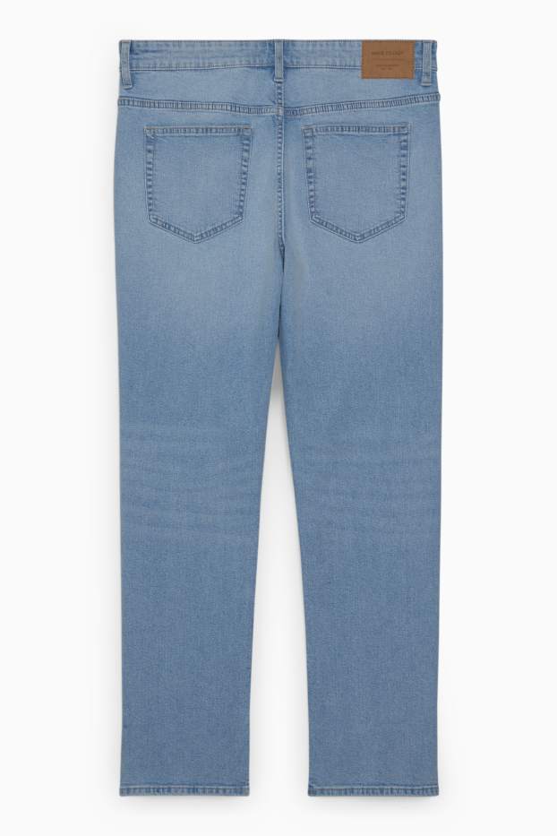 Herren - Straight Jeans - LYCRA® - helljeansblau
