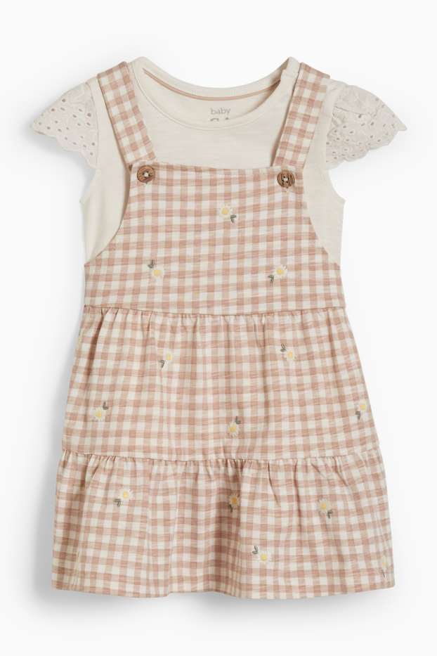 Bébés filles - Ensemble pour bébé - 2 pièces - blanc crème